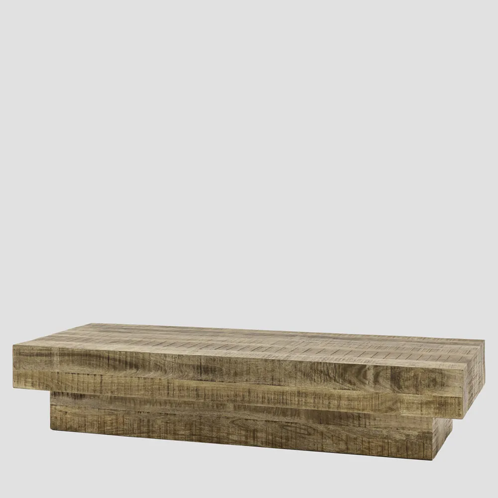 Iowa Coffee Table Natural 1500x600x300mm