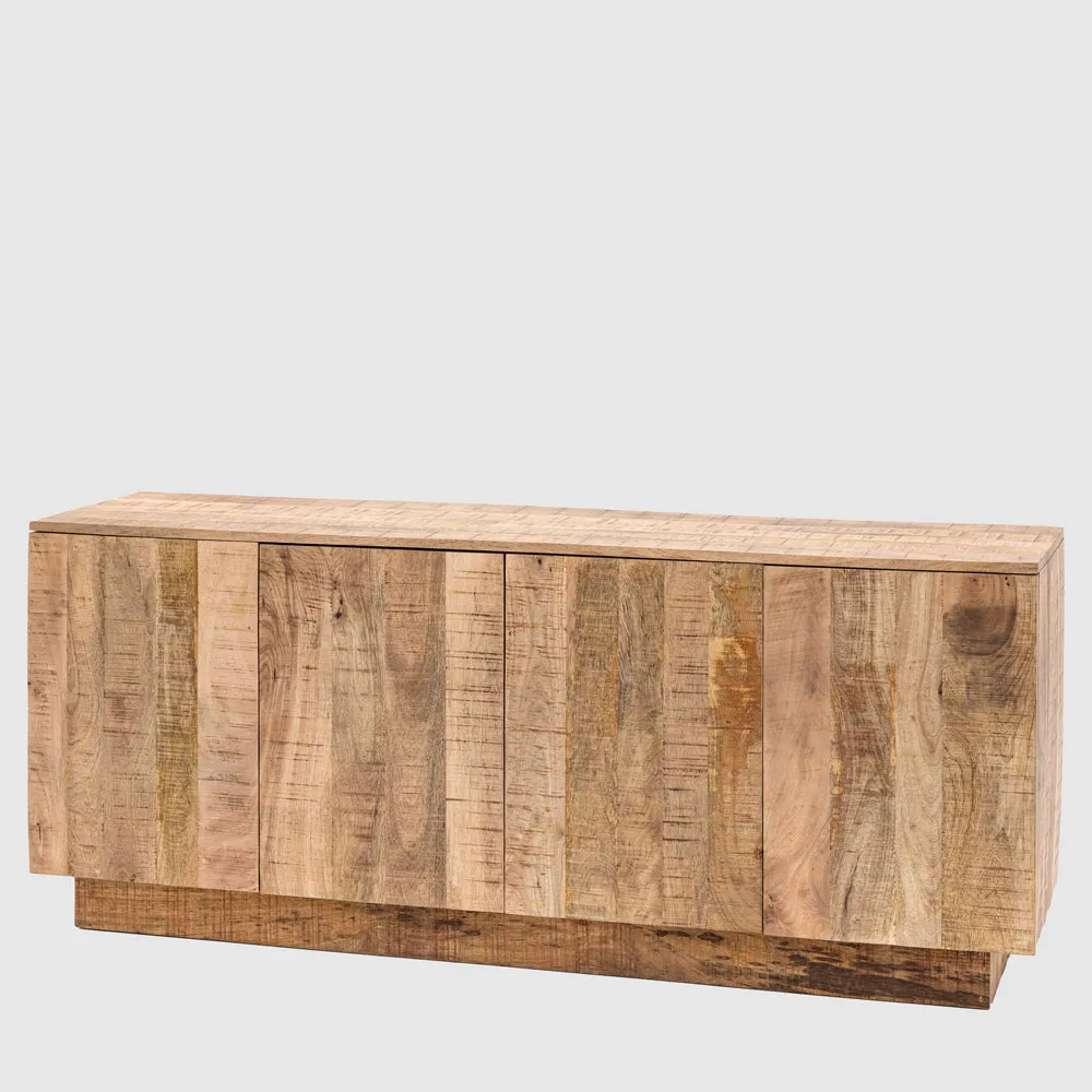 Iowa 4 Door Sideboard Natural 1700x450x700mm