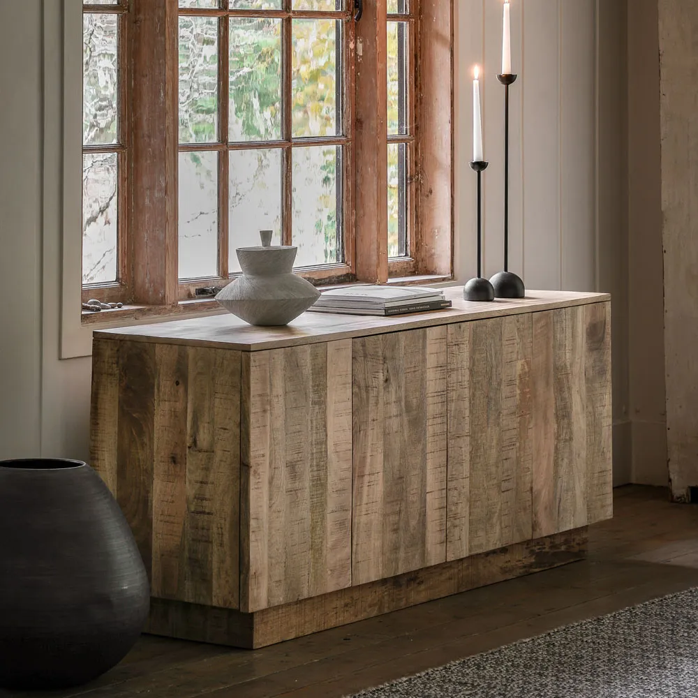 Iowa 4 Door Sideboard Natural 1700x450x700mm