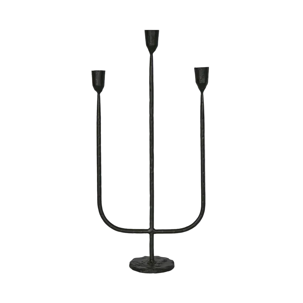 James Candle Stand Black