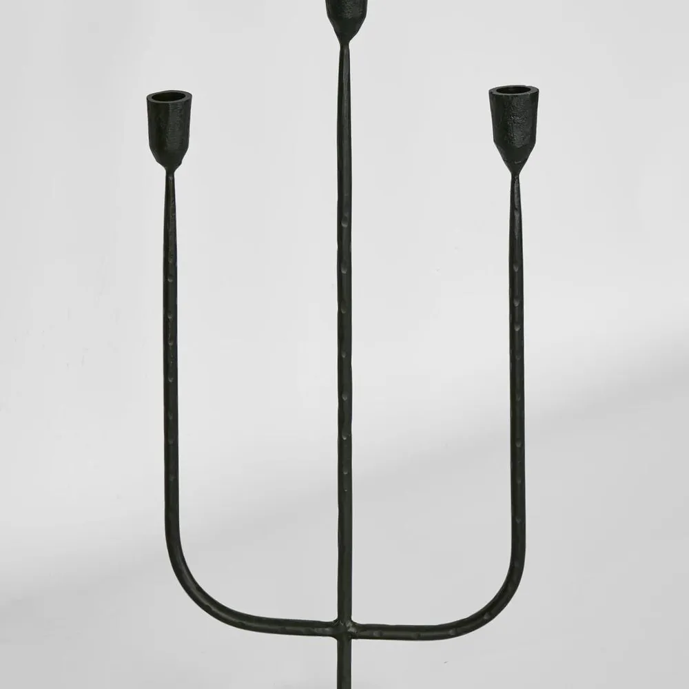 James Candle Stand Black