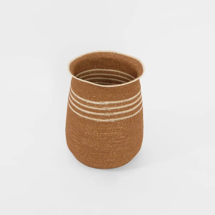 Kelm Woven Basket Rust