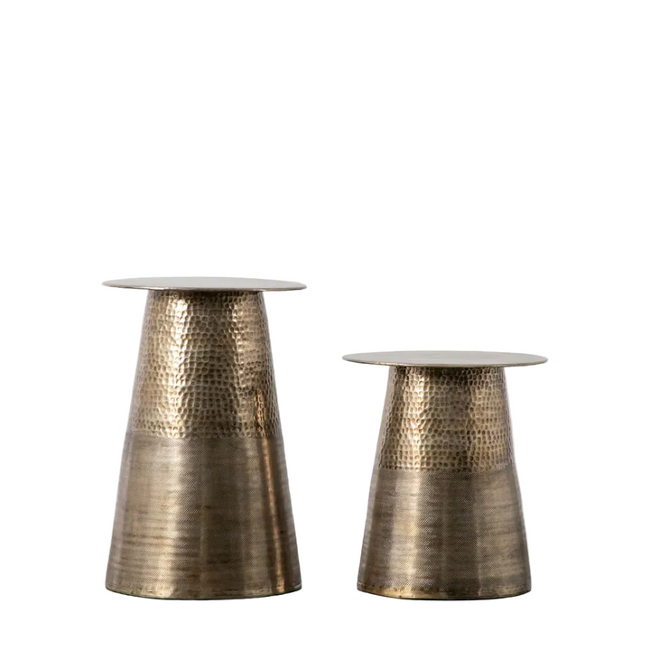 Langley Side Table Set of 2 400x400x450/580mm