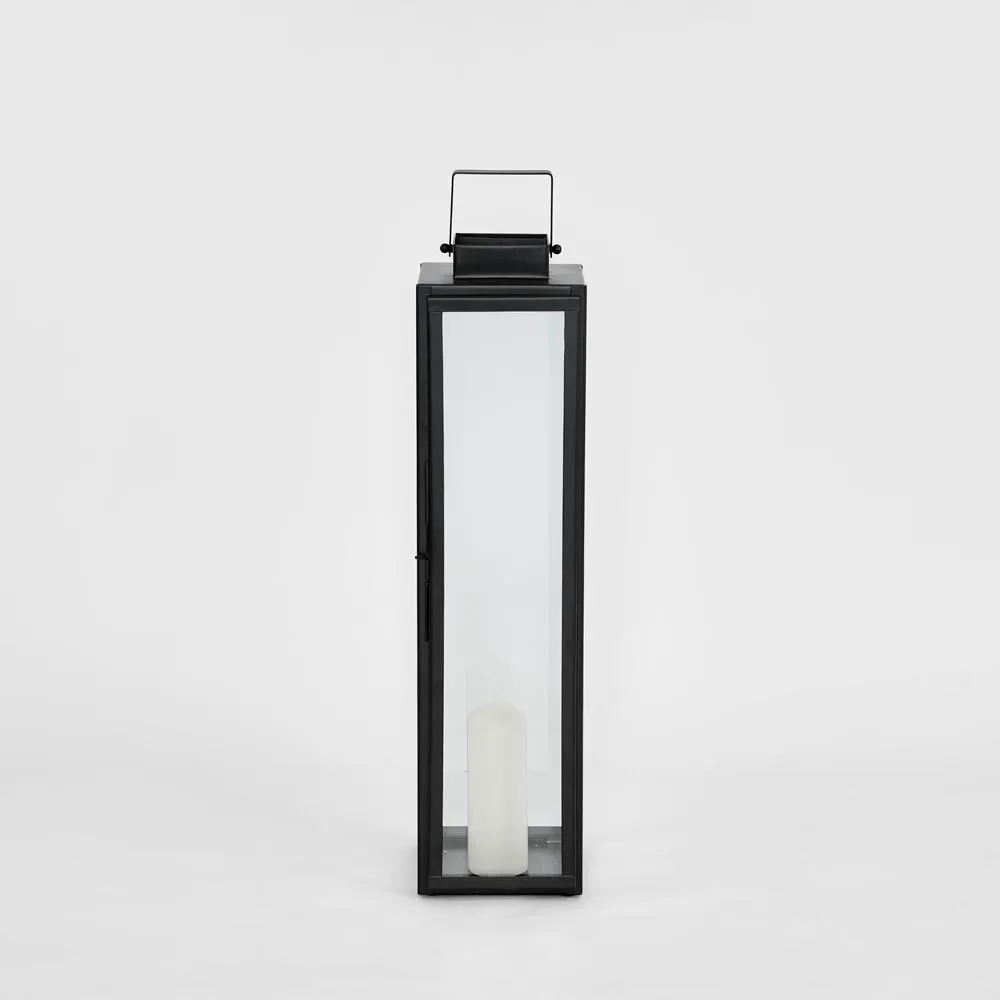 Lexington Lantern Large Black