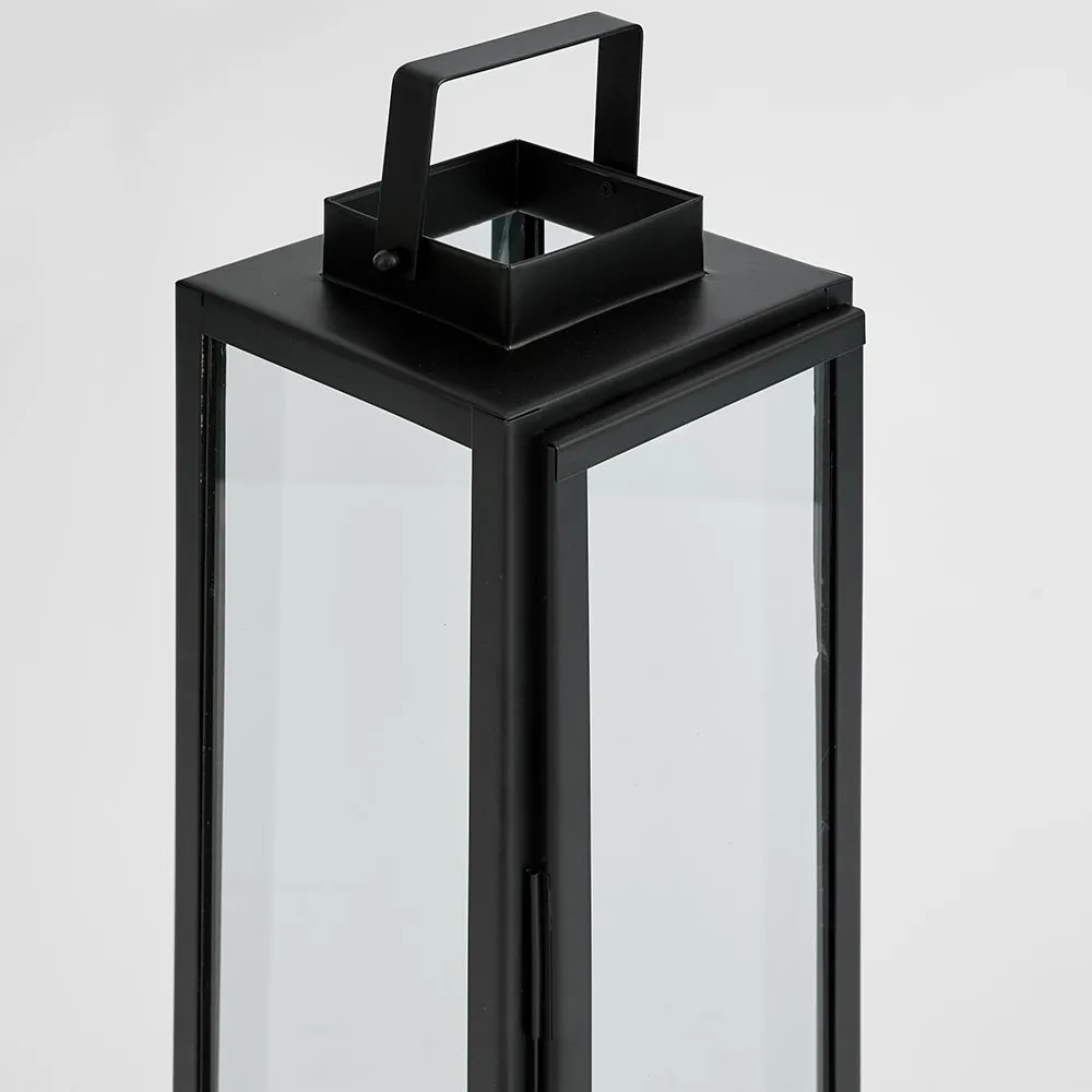 Lexington Lantern Large Black