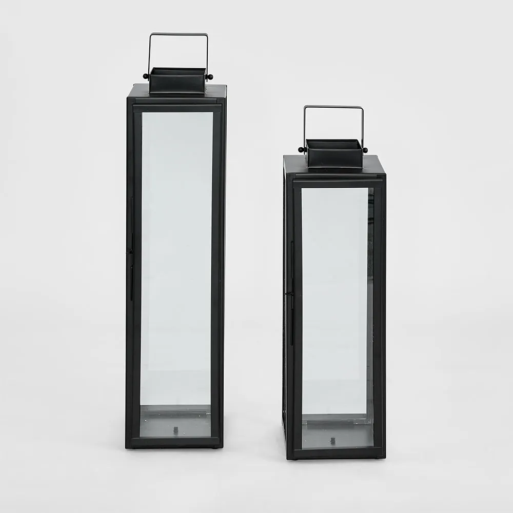 Lexington Lantern Large Black