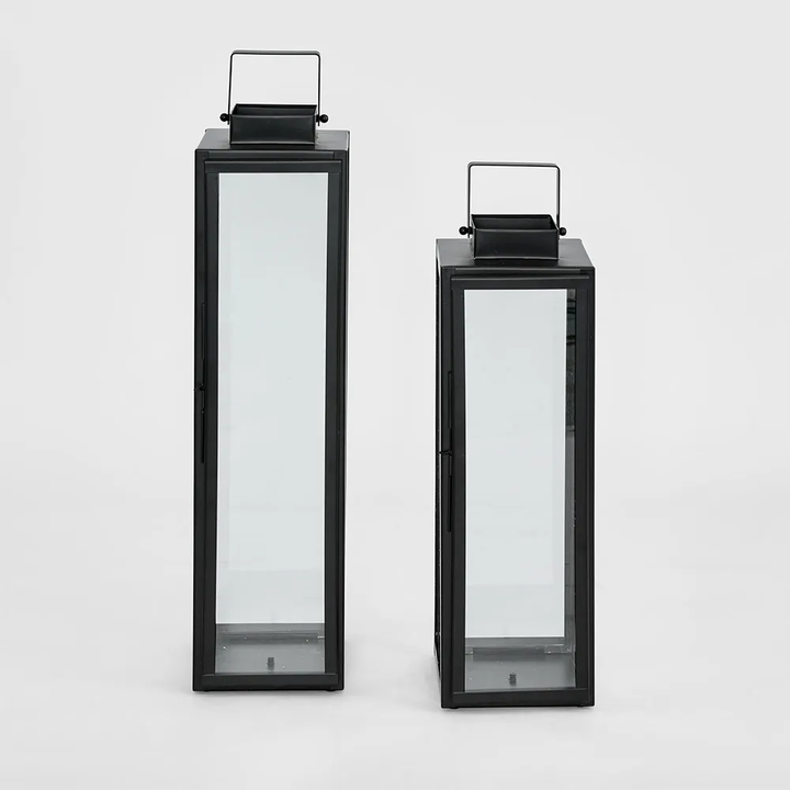 Lexington Lantern Large Black