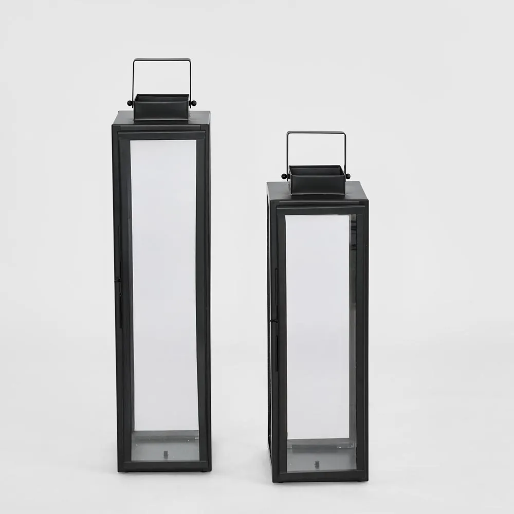 Lexington Lantern Small Black