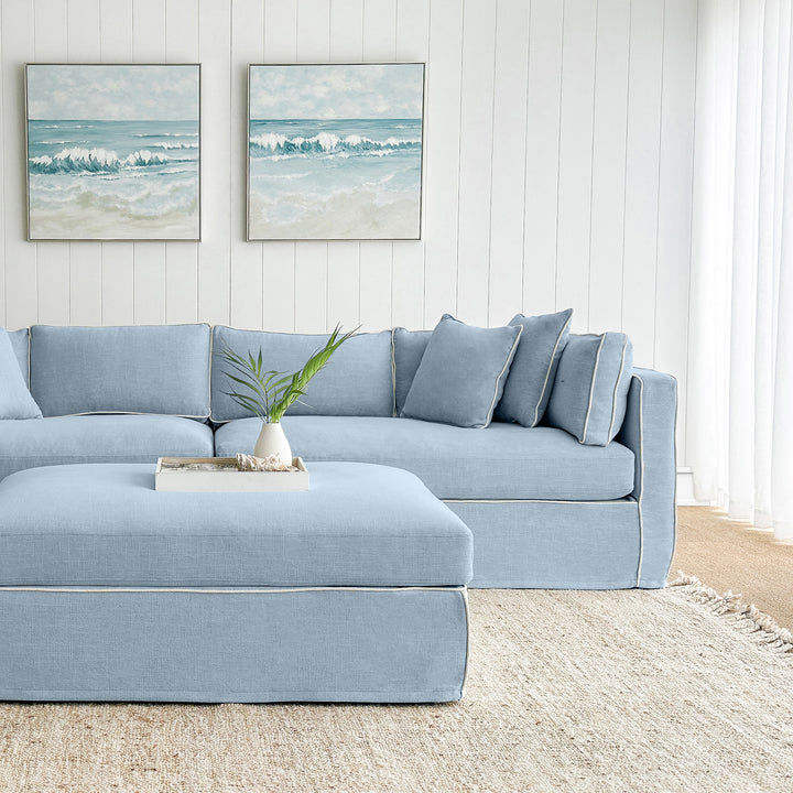 Slip Cover - Marbella Modular Sofa B Beach