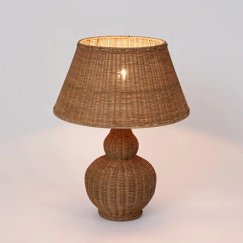 Long Island Rattan Table Lamp