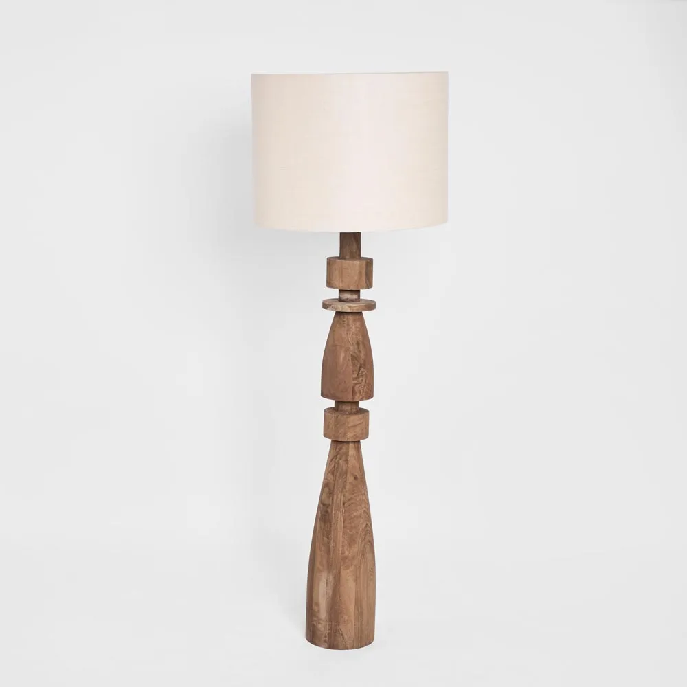 Magnus Floor Lamp Base Natural- Base Only