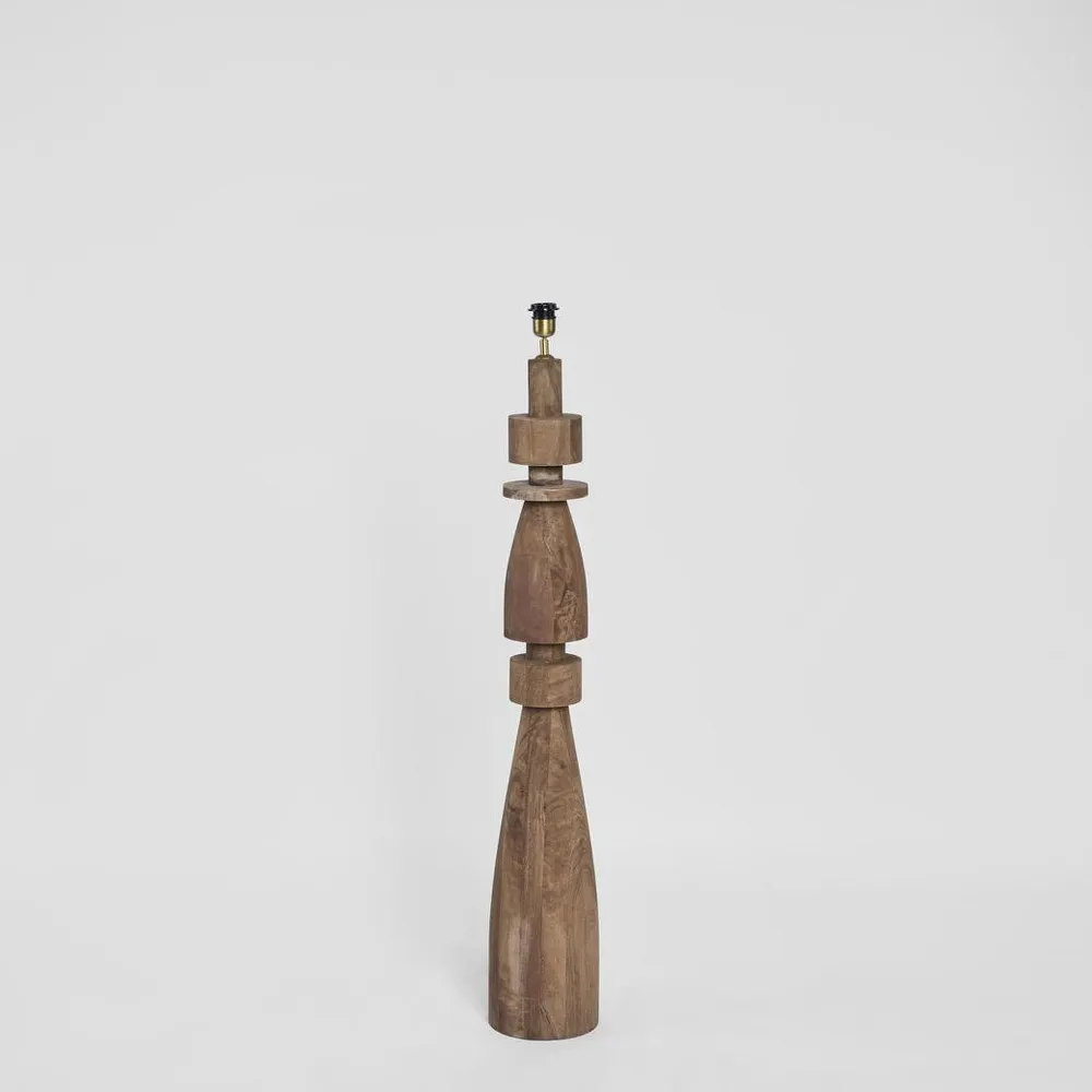 Magnus Floor Lamp Base Natural- Base Only
