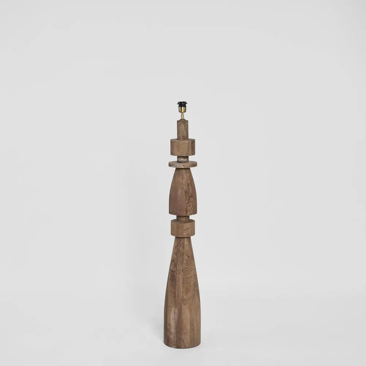 Magnus Floor Lamp Base Natural- Base Only