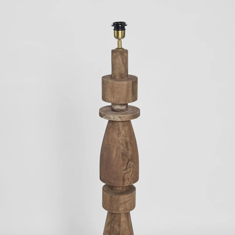 Magnus Floor Lamp Base Natural- Base Only