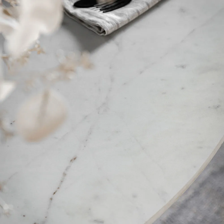 Marmo Round Dining Table 1100x1100x750mm