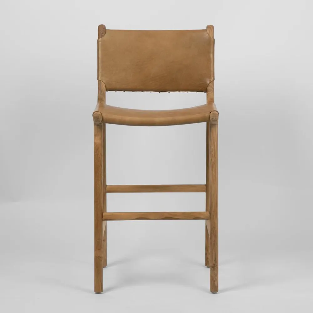 Marvin Bar stool High Back Toffee