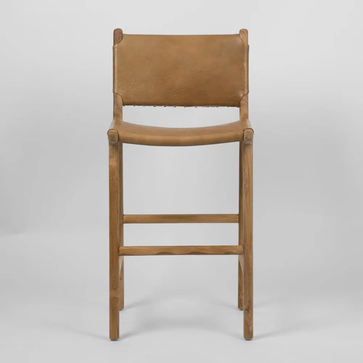 Marvin Bar stool High Back Toffee