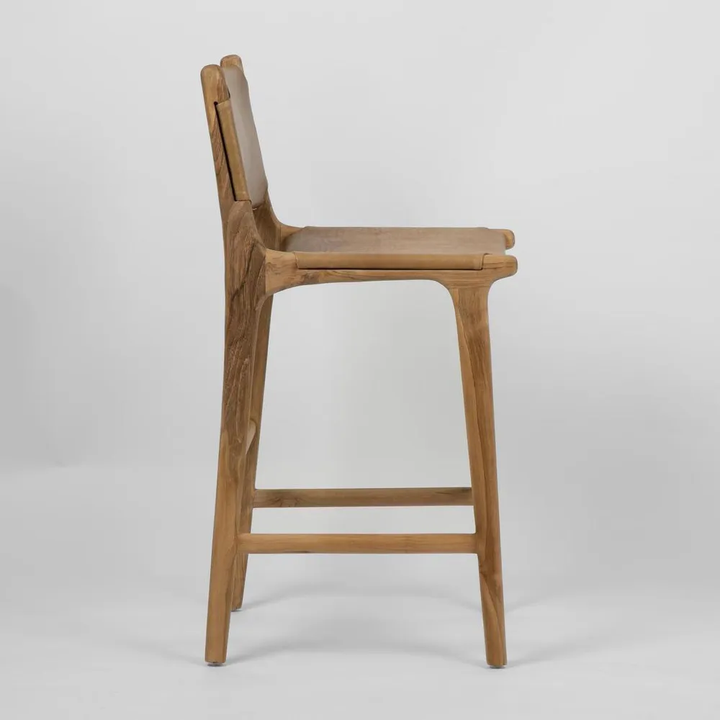 Marvin Bar stool High Back Toffee