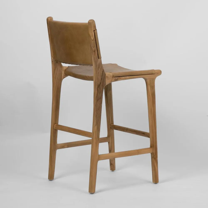 Marvin Bar stool High Back Toffee