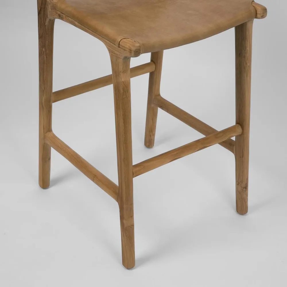 Marvin Bar stool High Back Toffee