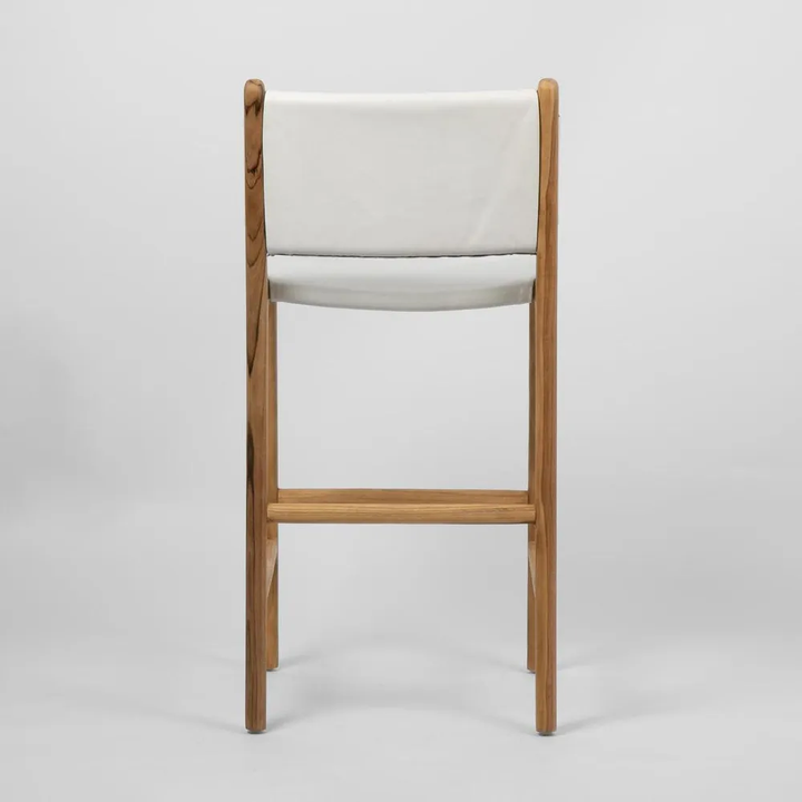 Marvin Bar stool High Back White