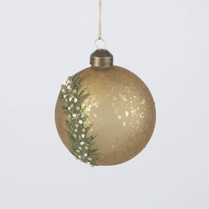 Midas Golden Wreath Bauble