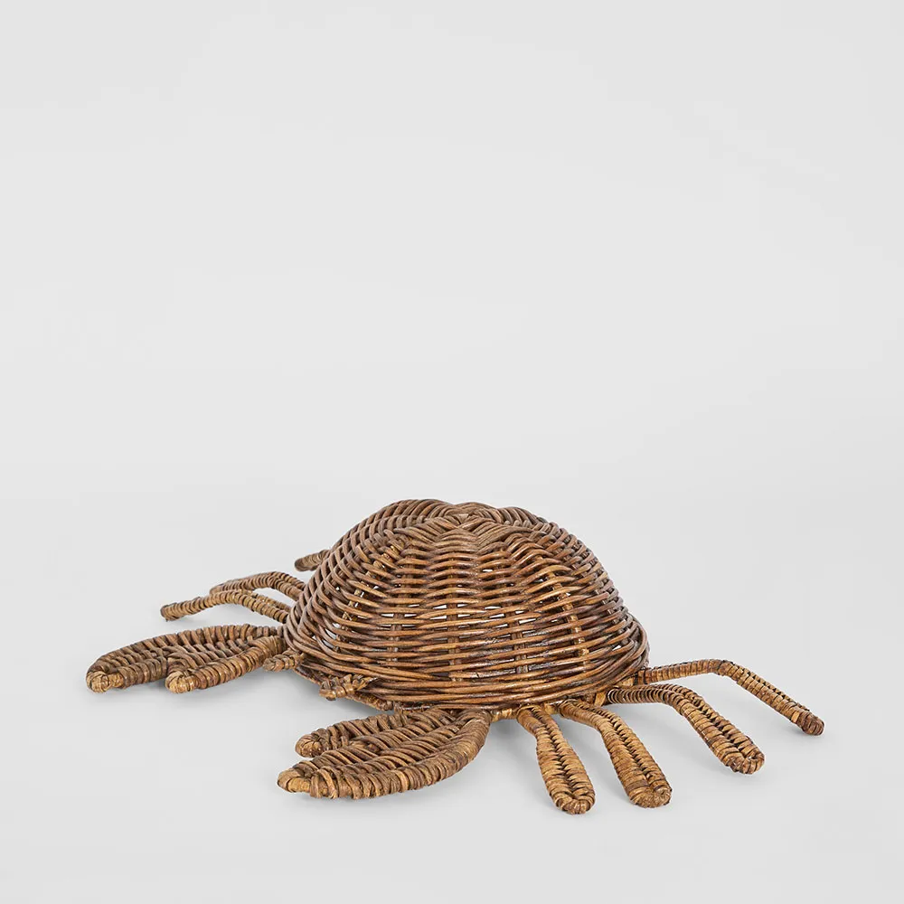 Milo The Rattan Crab Brown