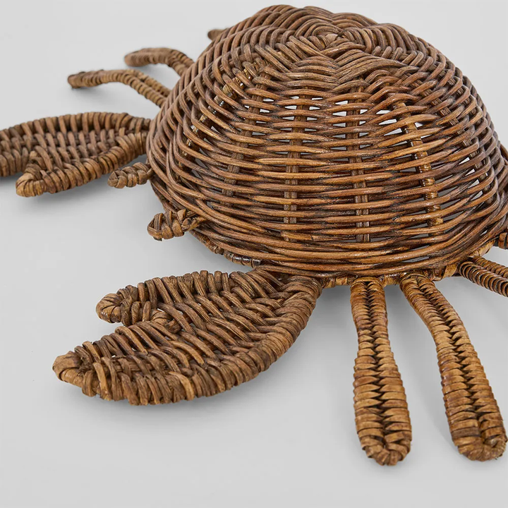 Milo The Rattan Crab Brown