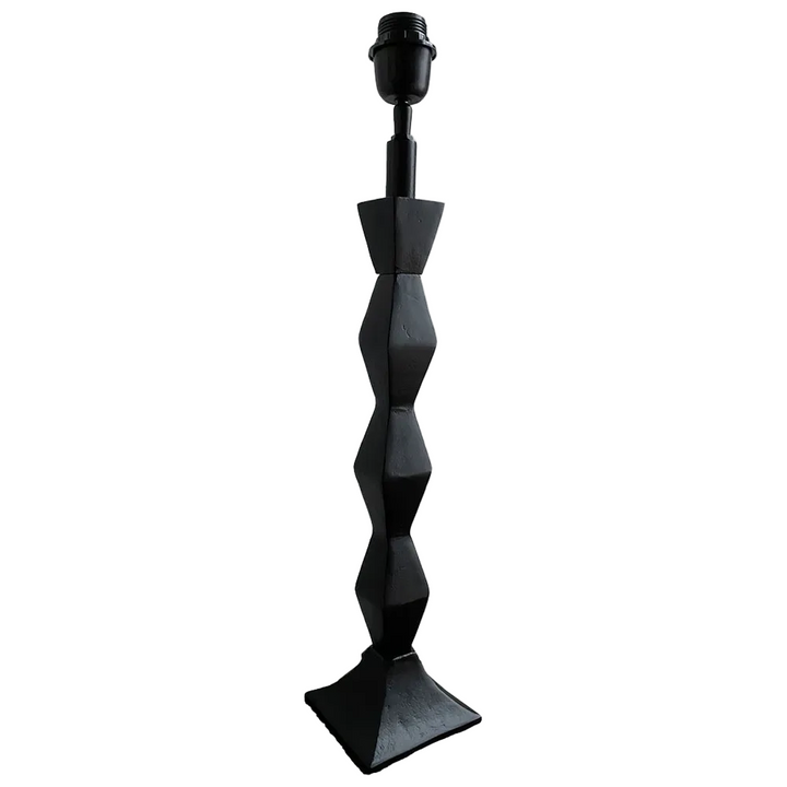 Multi Diamond Table Lamp Base only Black