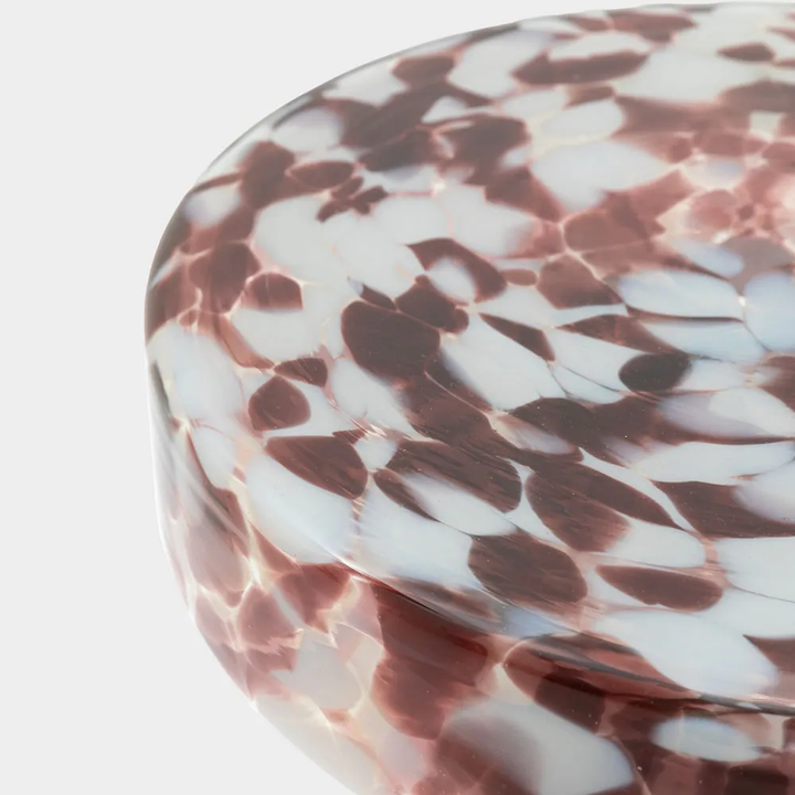 Murano Side Table Leopard 395x395x465mm