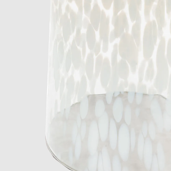 Murano Side Table White 395x395x465mm