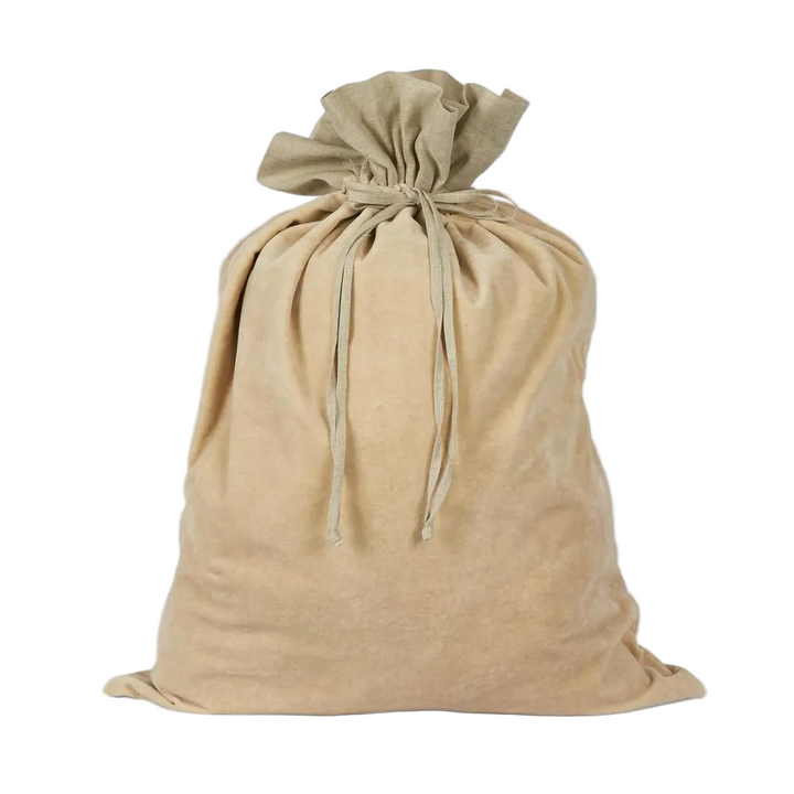 Natural Velvet Sack