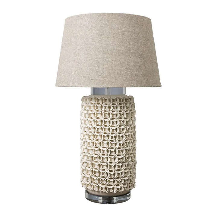 Newland Ceramic Table Lamp Base Cream - Base Only