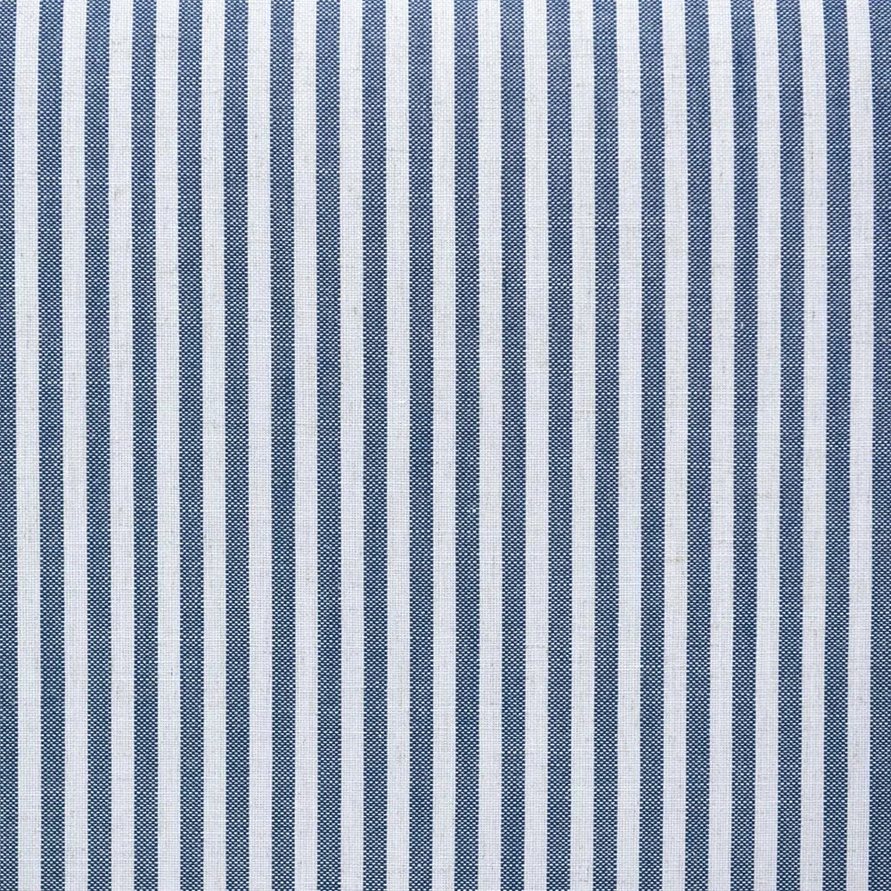 Newport Bedhead King White & Blue Pin Stripe