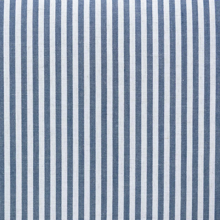Newport Bedhead King White & Blue Pin Stripe
