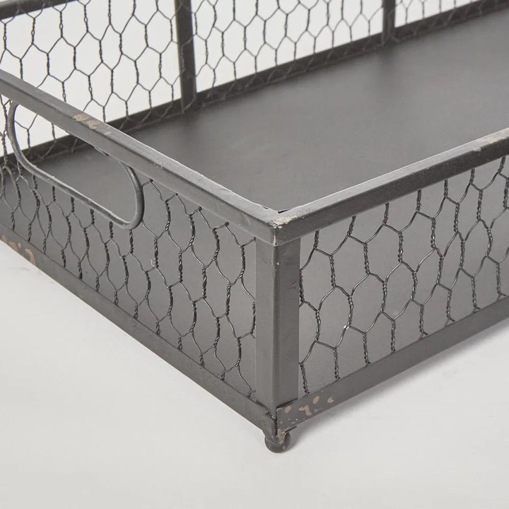 Picardy Wire Trays Set of 2