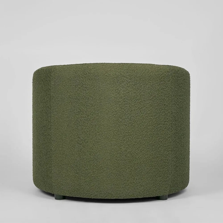 Plume Armchair Olive Boucle