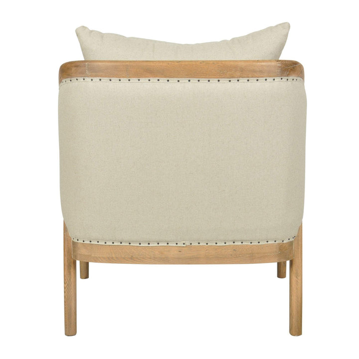 Asteria Oakwood Armchair Linen Blend