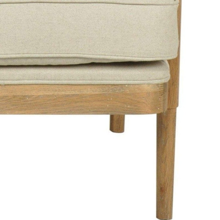 Asteria Oakwood Armchair Linen Blend