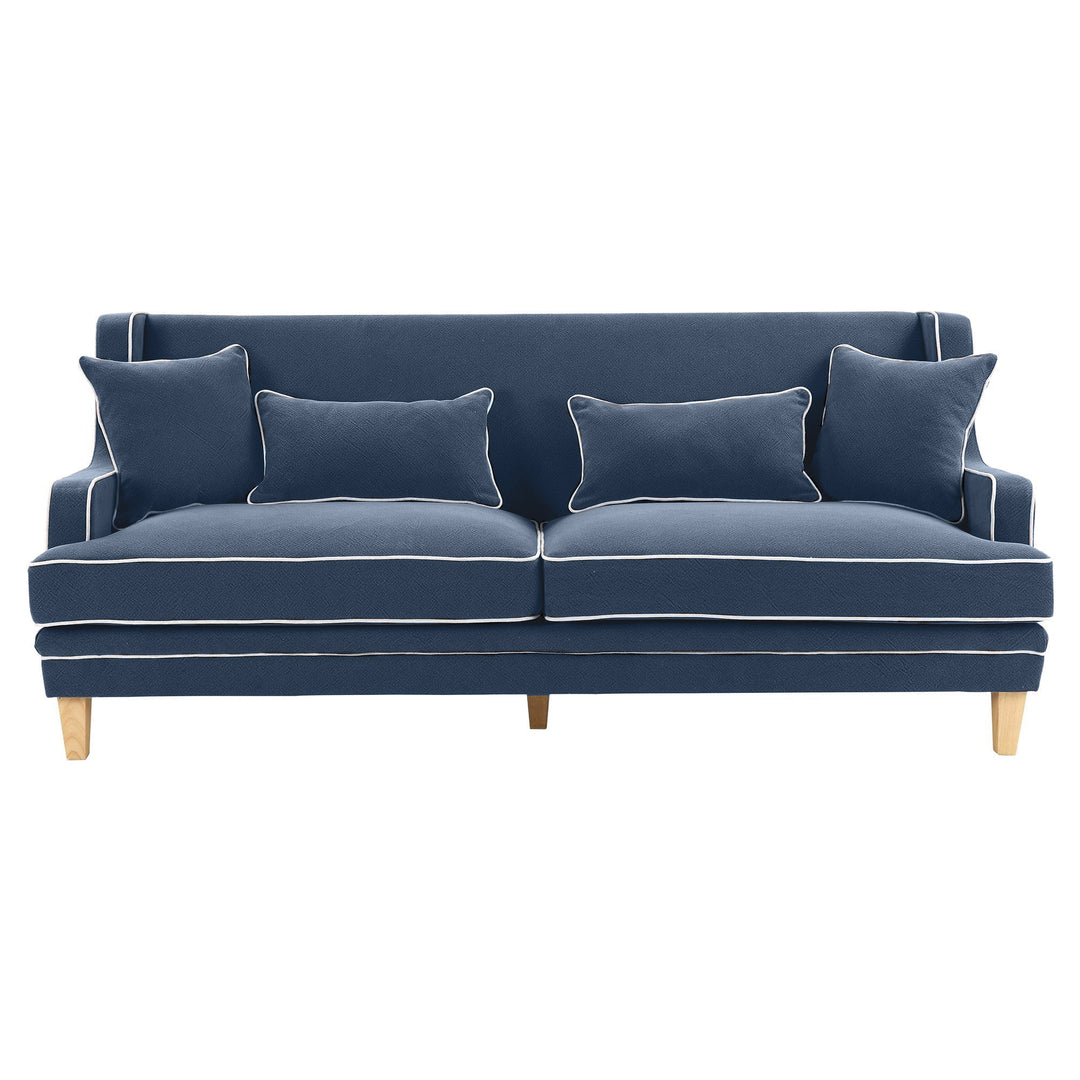 Bondi Navy Sofas - 2 Seat and 3 Seat
