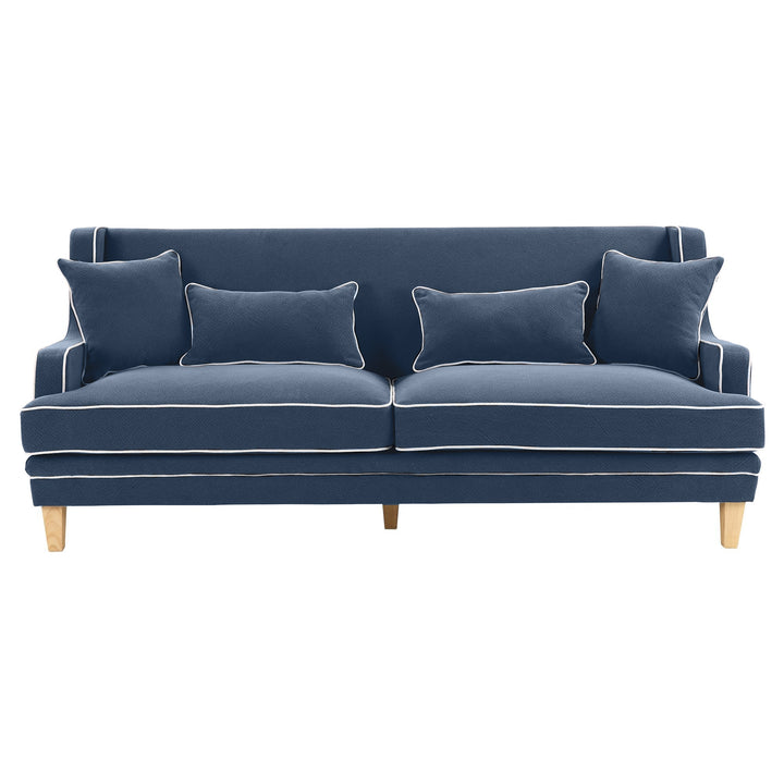 Bondi Navy Sofas - 2 Seat and 3 Seat