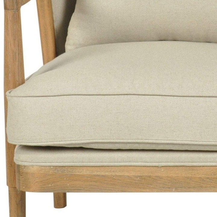 Asteria Oakwood Armchair Linen Blend