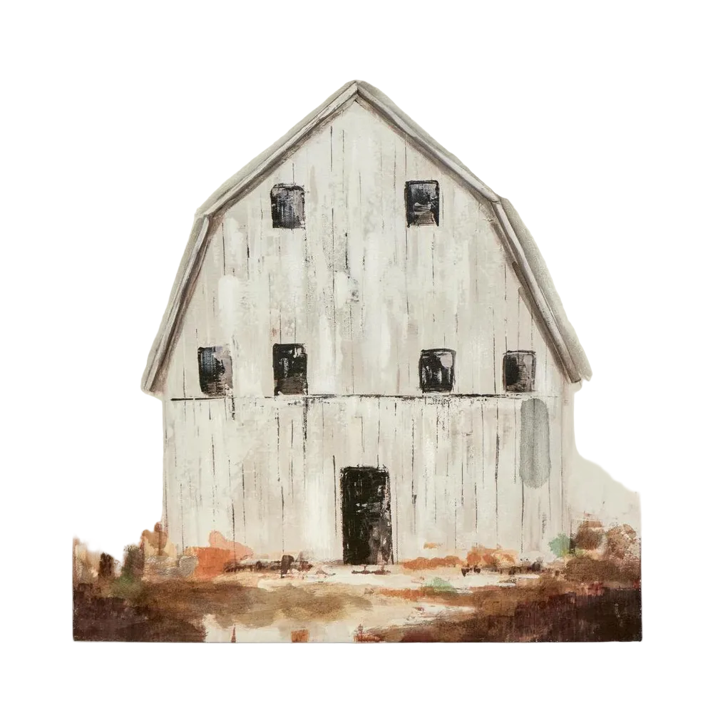 Quaker Barn Painting Wall Art