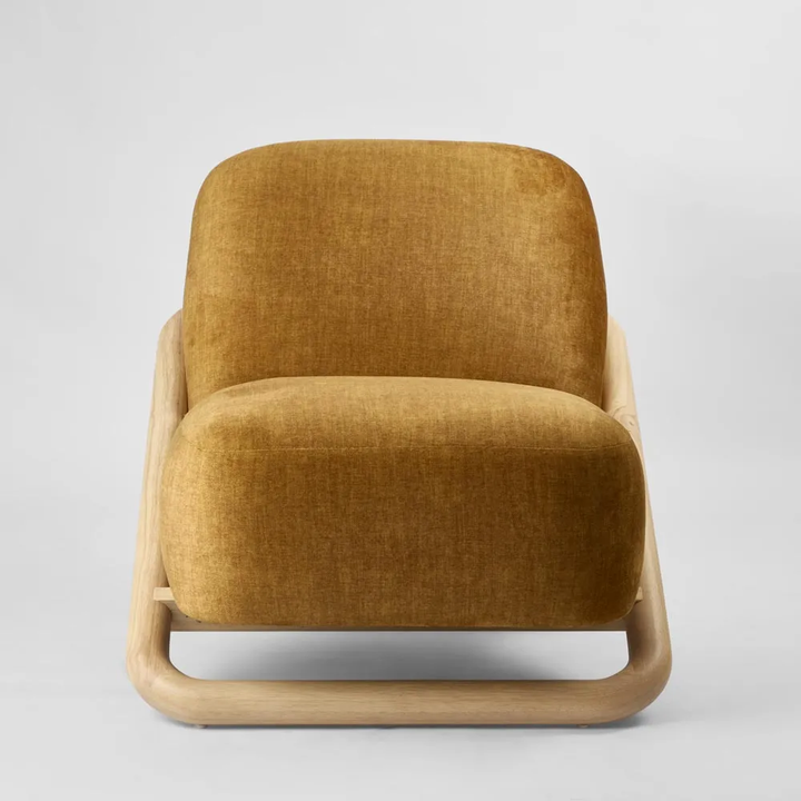 Rhodes Accent Armchair Mustard