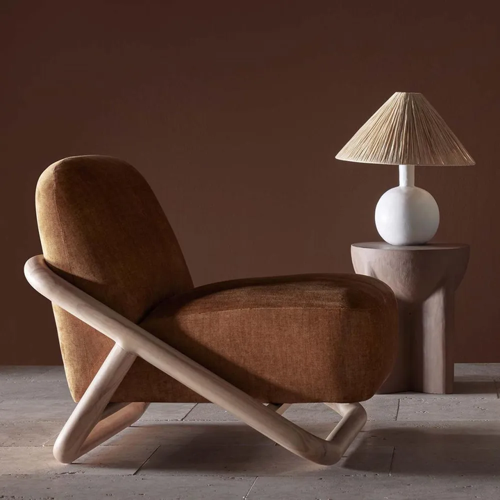 Rhodes Accent Armchair Mustard