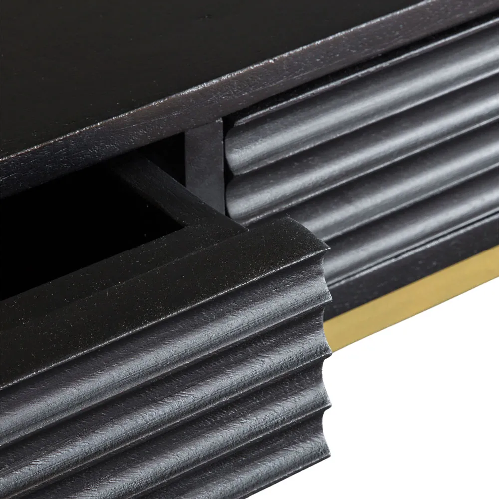 Ripple 2 Drawer Console Table 1100x400x780mm