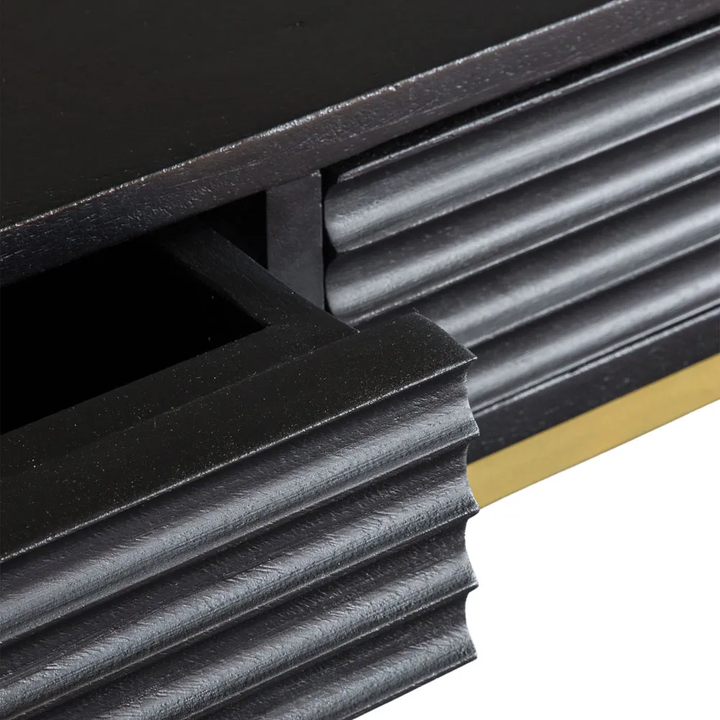 Ripple 2 Drawer Console Table 1100x400x780mm