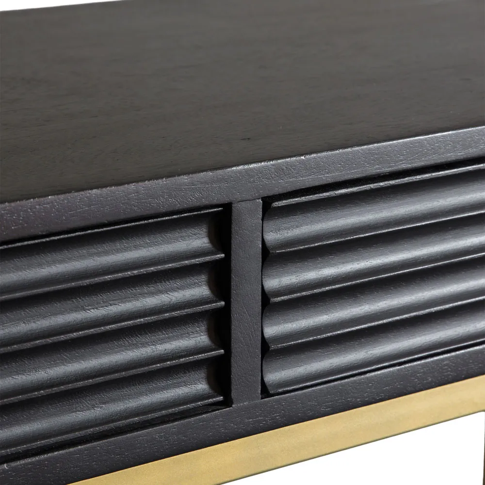 Ripple 2 Drawer Console Table 1100x400x780mm