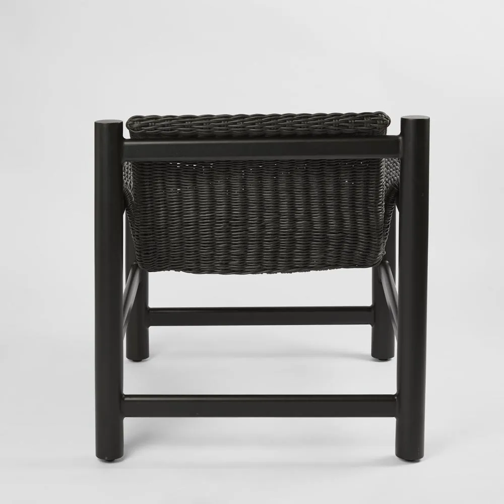 Riven Outdoor Occasional ArmChair Black