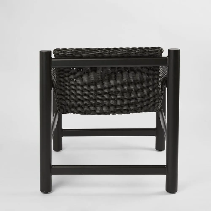 Riven Outdoor Occasional ArmChair Black